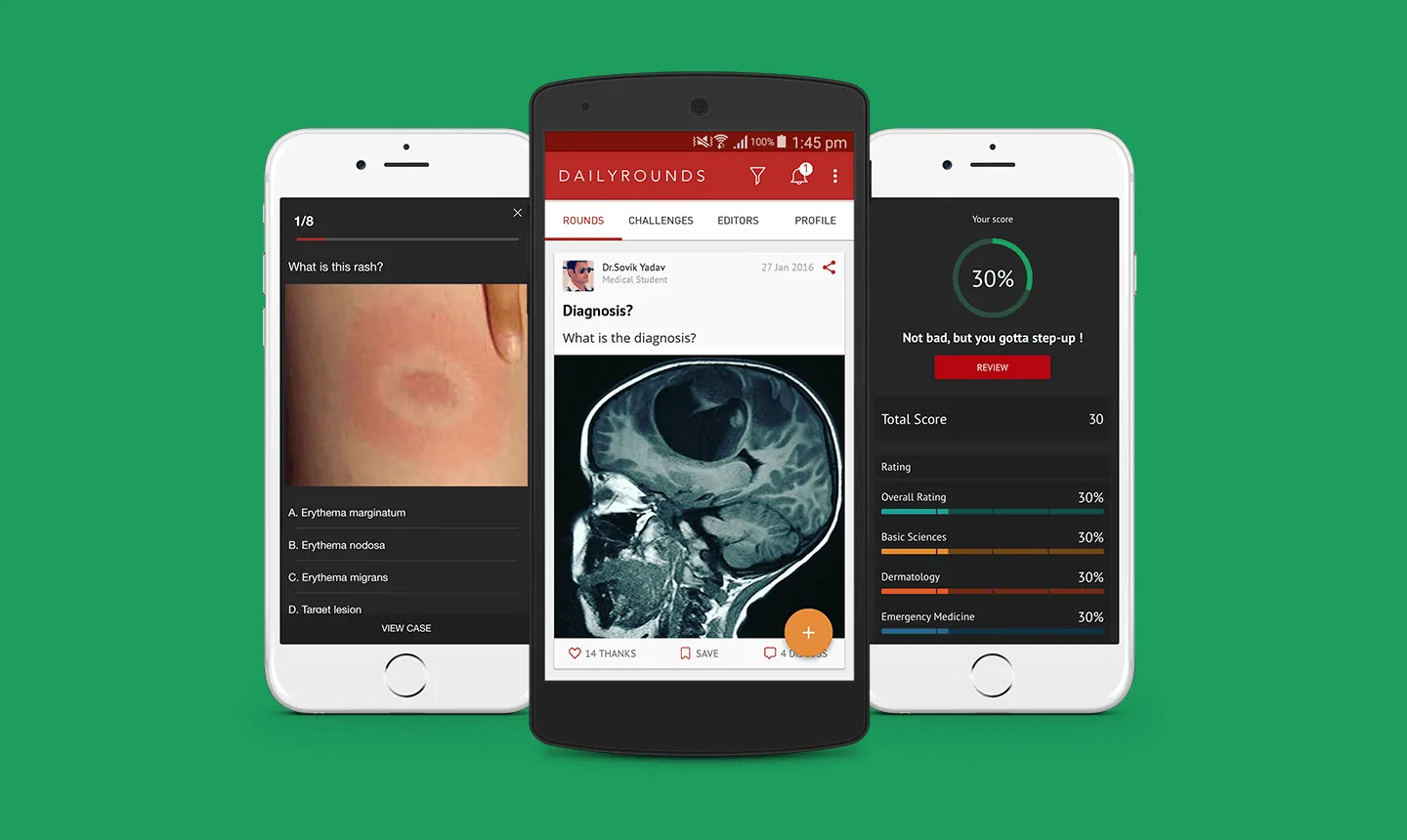 Daily Rounds — product screen 1